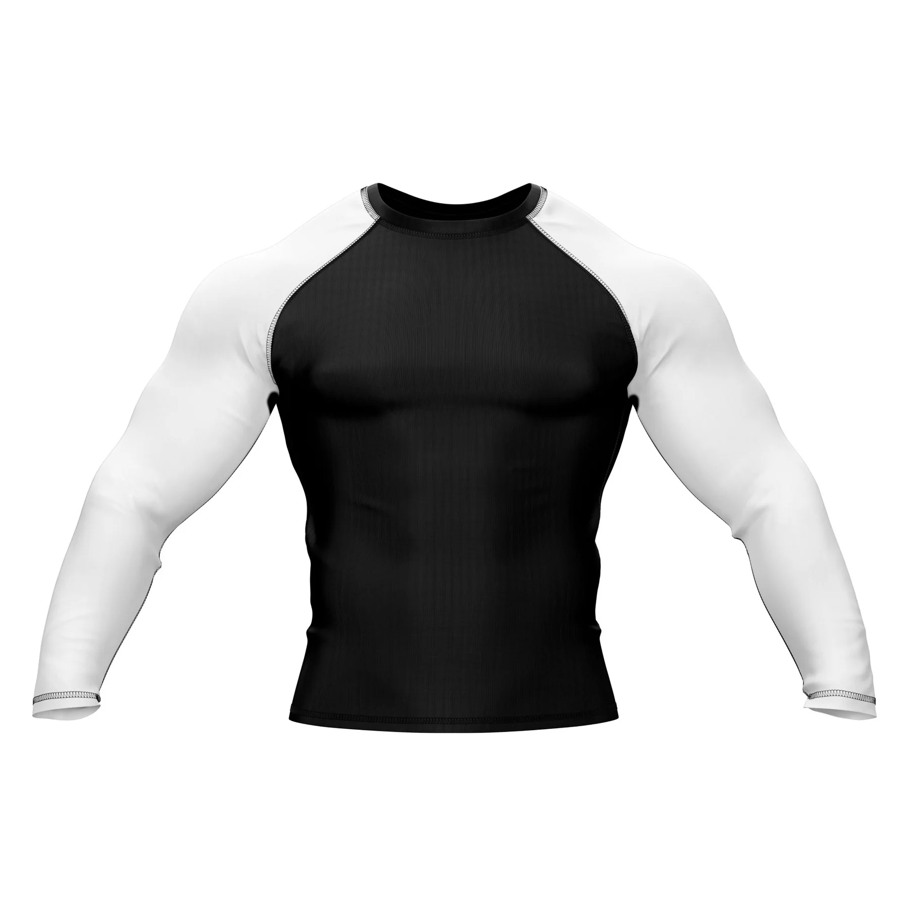 black-with-white-sleeves-ranked-rashguard-337504